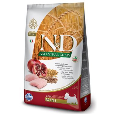 N&D Ancestral Low Grain Chicken & Pomegranate Adult Mini