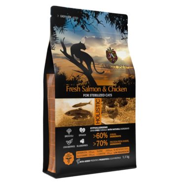 Ambrosia Grain Free Adult & Sterilized Cat Fresh Salmon & Chicken