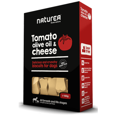 Naturea Μπισκότα με Τομάτα, Ελαιόλαδο & Τυρί Παρμεζάνα