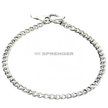 Sprenger Steel Chrome-Plated Collar 50908 Round Links