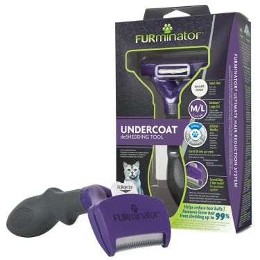 Furminator Βούρτσα για Κοντότριχες γάτες