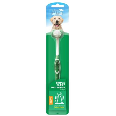 Tropiclean Fresh Breath Οδοντόβουρτσα Triple Flex