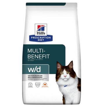 Hill's Prescription Diet w/d Multi-Benefit για Γάτες με Κοτόπουλο