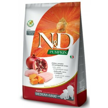 N&D Grain Free Pumpkin Chicken & Pomegranate Puppy Medium/Maxi