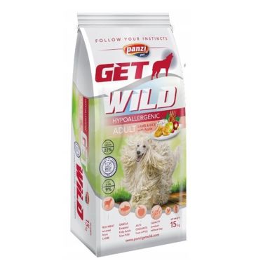 Panzi Get Wild Adult Hypoallergenic Lamb & Rice