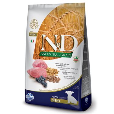 N&D Ancestral Low Grain Lamb & Blueberry Puppy Mini