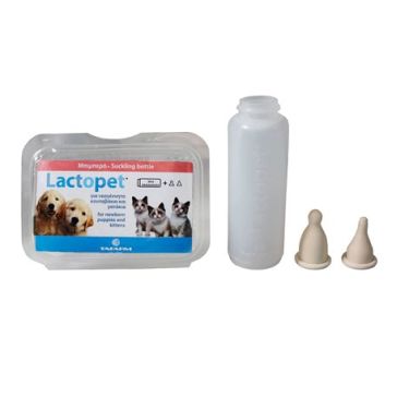 Lactopet Σετ Μπιμπερό & Θηλές