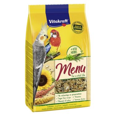 Vitakraft Premium Menu για Μεσαίους Παπαγάλους