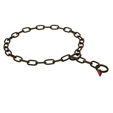 Sprenger Stainless Steel Black Collar 51541 Medium