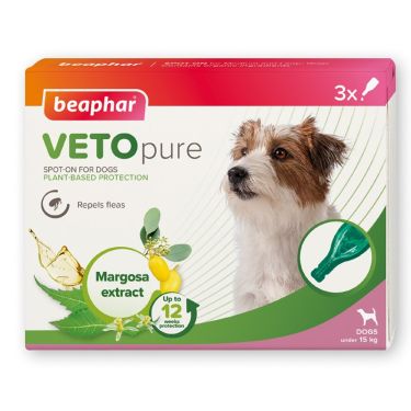 Αμπούλες Σκύλου Beaphar Veto Pure Bio Spot On