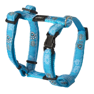 Rogz Σαμαράκι Σκύλου Fancy Turquoise Paws
