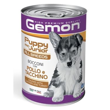 Gemon Puppy & Junior Mπουκιές Kοτόπουλο-Γαλοπούλα