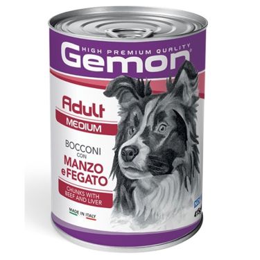 Gemon Adult Medium Mπουκιές Μοσχάρι - Συκώτι