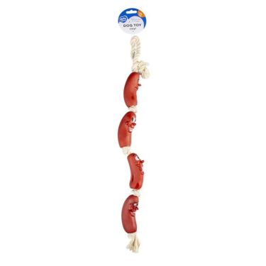 Duvo Vinyl Dog Toy Λουκάνικο
