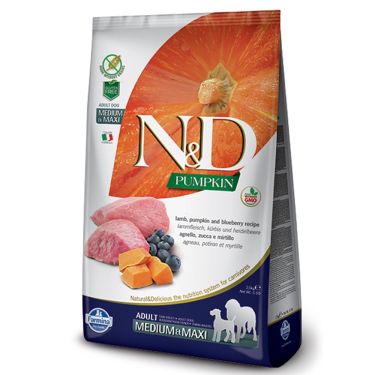 N&D Grain Free Pumpkin Lamb & Blueberry Adult Medium/Maxi