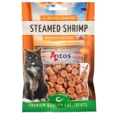 Antos Cat Treats Γαρίδες στον Ατμό