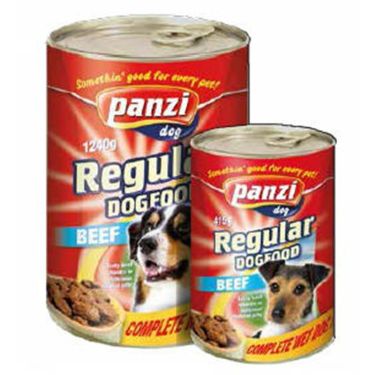 Panzi Regular Wet Dogfood Beef 