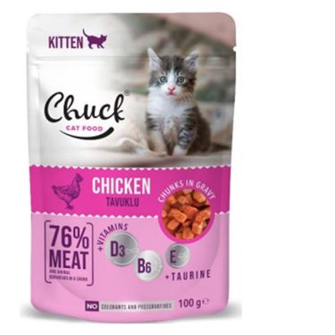 Chuck Pouches Kitten Chicken
