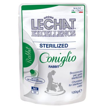 Lechat Pouches Sterilised Cat Excellent
