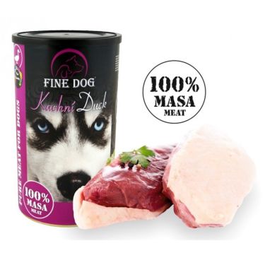 Fine Dog Κονσέρβα Πάπια 100% Κρέας 