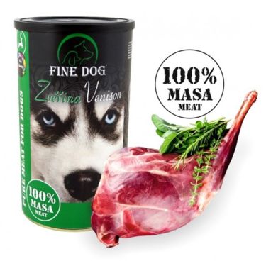 Fine Dog Κονσέρβα Κυνήγι 100% Κρέας