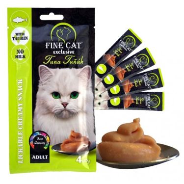 Fine Cat Exclusive Creamy Snack Τόνος