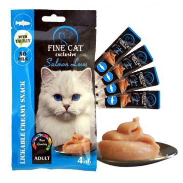 Fine Cat Exclusive Creamy Snack Σολομός