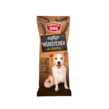 Perfecto Dog Ζουμερά Λουκάνικα με Πουλερικά 8τμχ