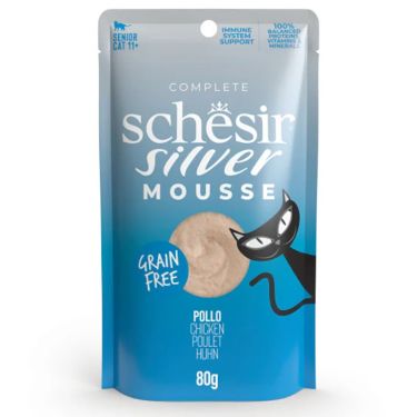 Schesir Cat Silver Mousse Grain Free 80gr