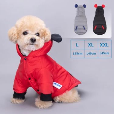 Nobleza Dog Μπουφάν Βαμβακερό Τριών Στρωμάτων