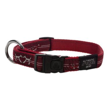 Rogz Περιλαίμιο Σκύλου Jellybean Red Heart