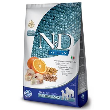 N&D Ocean Low Grain Codfish & Orange Adult Medium/Maxi