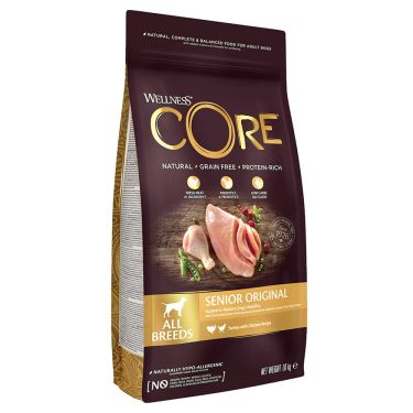Wellness Core Senior Γαλοπούλα & Κοτόπουλο
