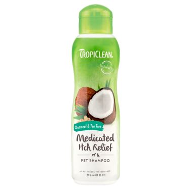 Tropiclean Oatmeal & Tea Tree - Medicated Shampoo