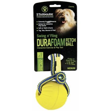 Starmark Swing ‘n Fling DuraFoam Fetch Ball