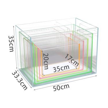 Nobleza Ενυδρείο Super White Glass