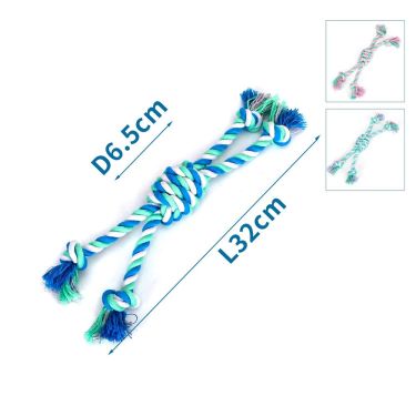Nobleza Multi colored Σχοινί /Μπάλα με 4 Κόμπους