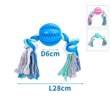 Nobleza Cotton Rope with TPR Latex Ball