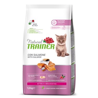 Natural Trainer Cat Kitten Salmon
