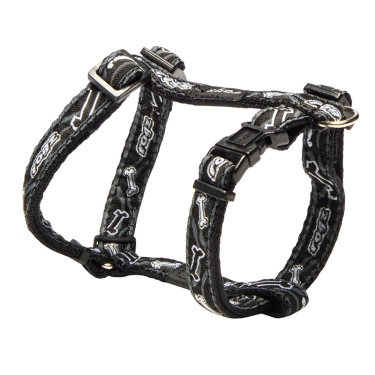 Rogz Σαμαράκι Σκύλου Fancy Black Bone