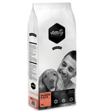 Amity Premium Adult με Σολομό & Ρύζι