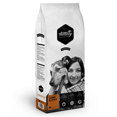 Amity Premium Adult με Αρνί & Ρύζι