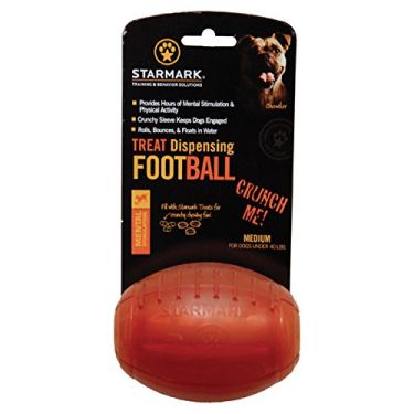 Starmark Treat Dispensing Football