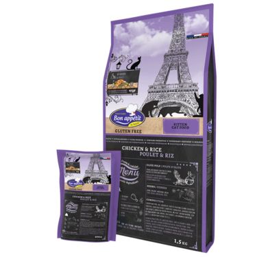 Bon Appetit Kitten με Κοτόπουλο & Ρύζι