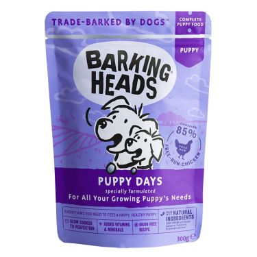 Barking Heads '' Puppy Days '' Chicken Pouch 
