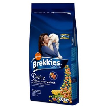 Brekkies Cat Delice Ψάρι Γεμιστό με Γαρίδες