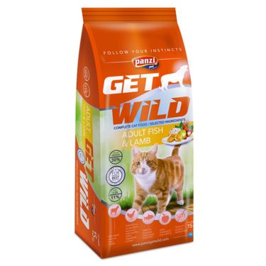 Panzi GetWild Cat Adult Lamb & Fish