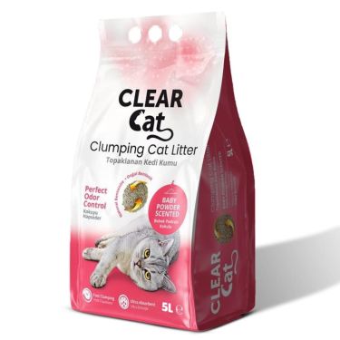 Clear Cat Baby Powder Clumping