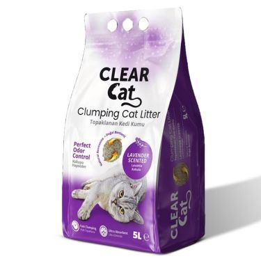 Clear Cat Levander Clumping