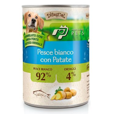 Professional Pets Dog MonoProtein Formula Πατέ Λευκό Ψάρι με Πατάτες